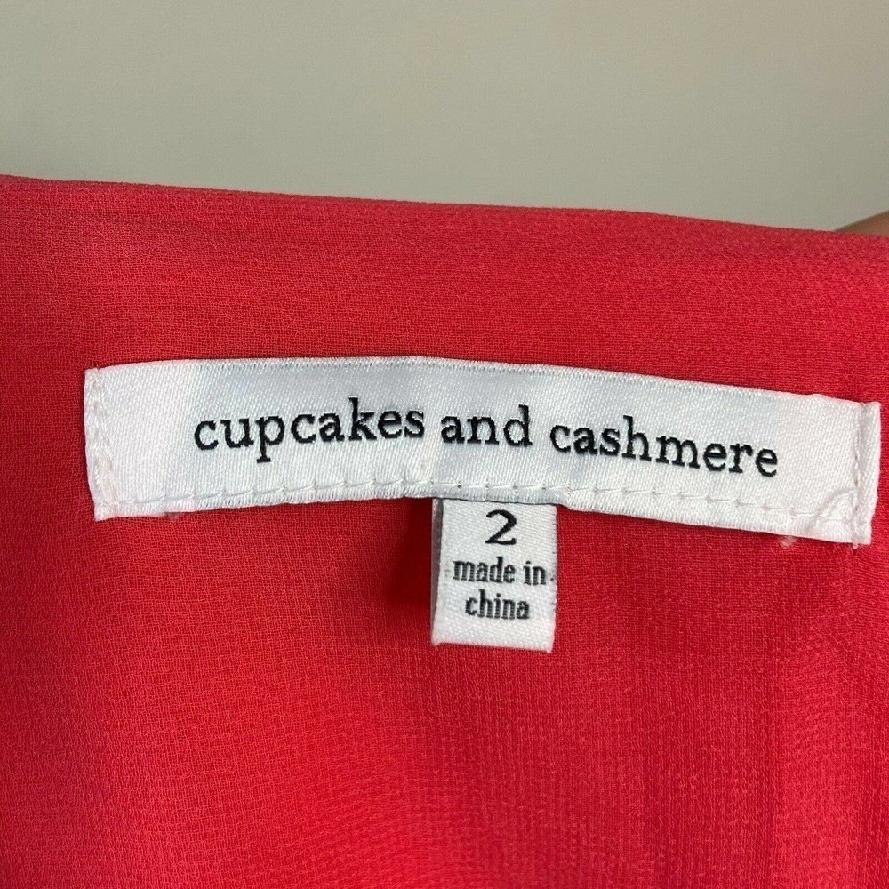 Cupcakes and Cashmere Morena Ruffle Wrap Dress - Picture 12 of 12